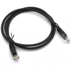  Καλώδιο δικτύου CAT 5e UTP Patch Cord Μαύρο 1m 9-014511